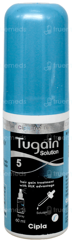 Tugain 5 Spray/Solution 60Ml